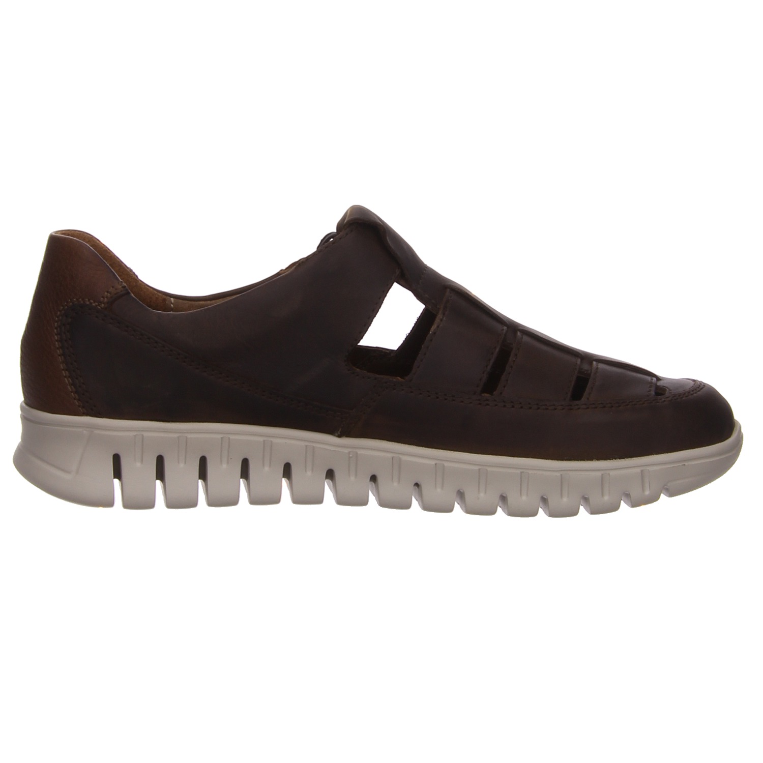 Waldläufer Klettschuh tabak braun