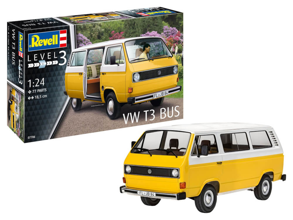 VW T3 Bus , Revell Modellbausatz