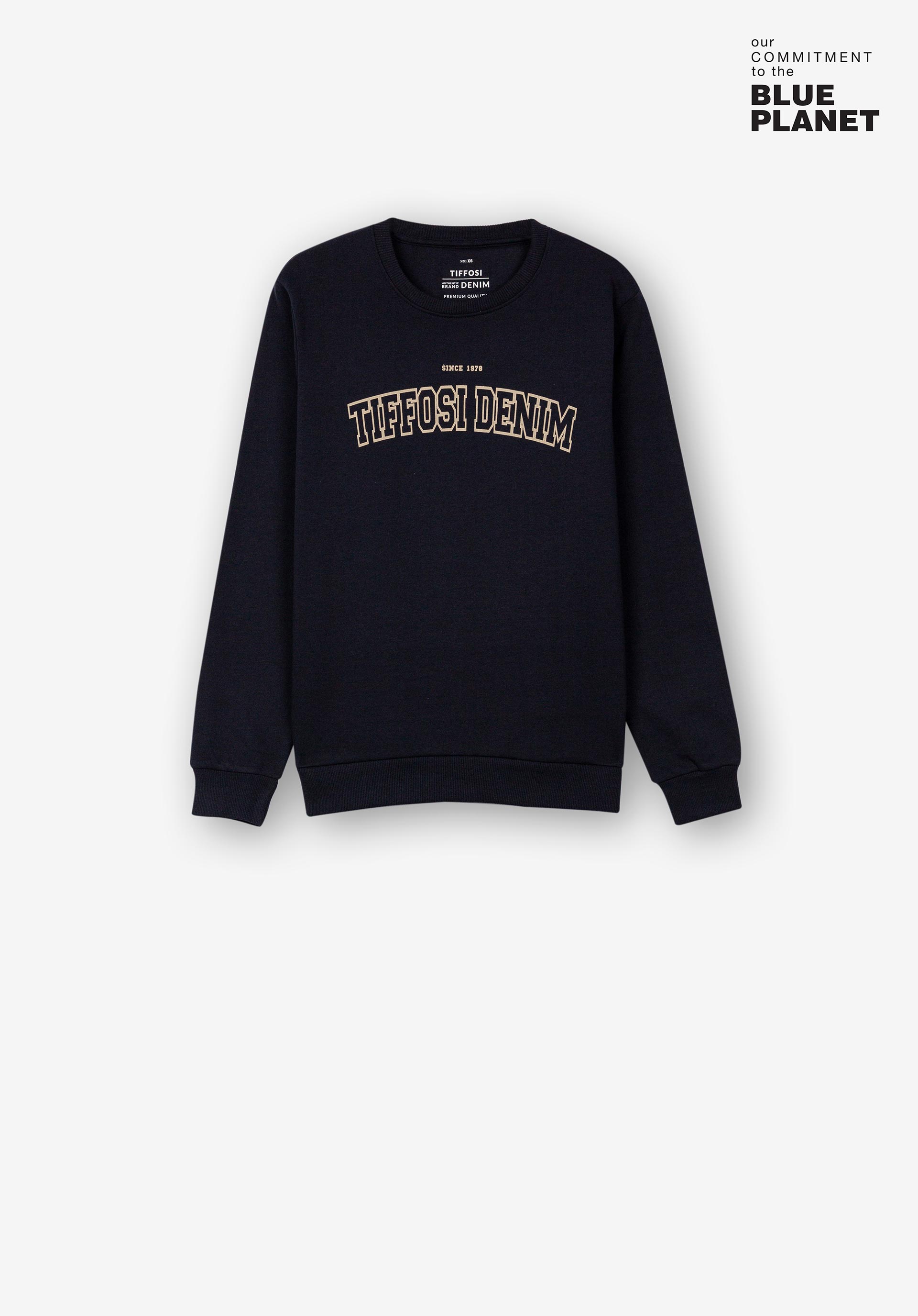 Sweatshirt com Estampado Frontal