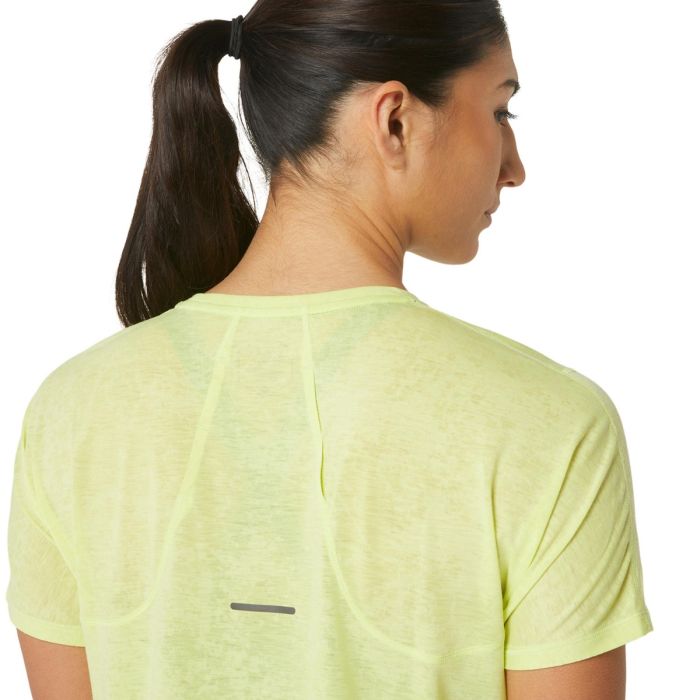 Asics Dame T-shirts Metarun Pattern SS Top Gul