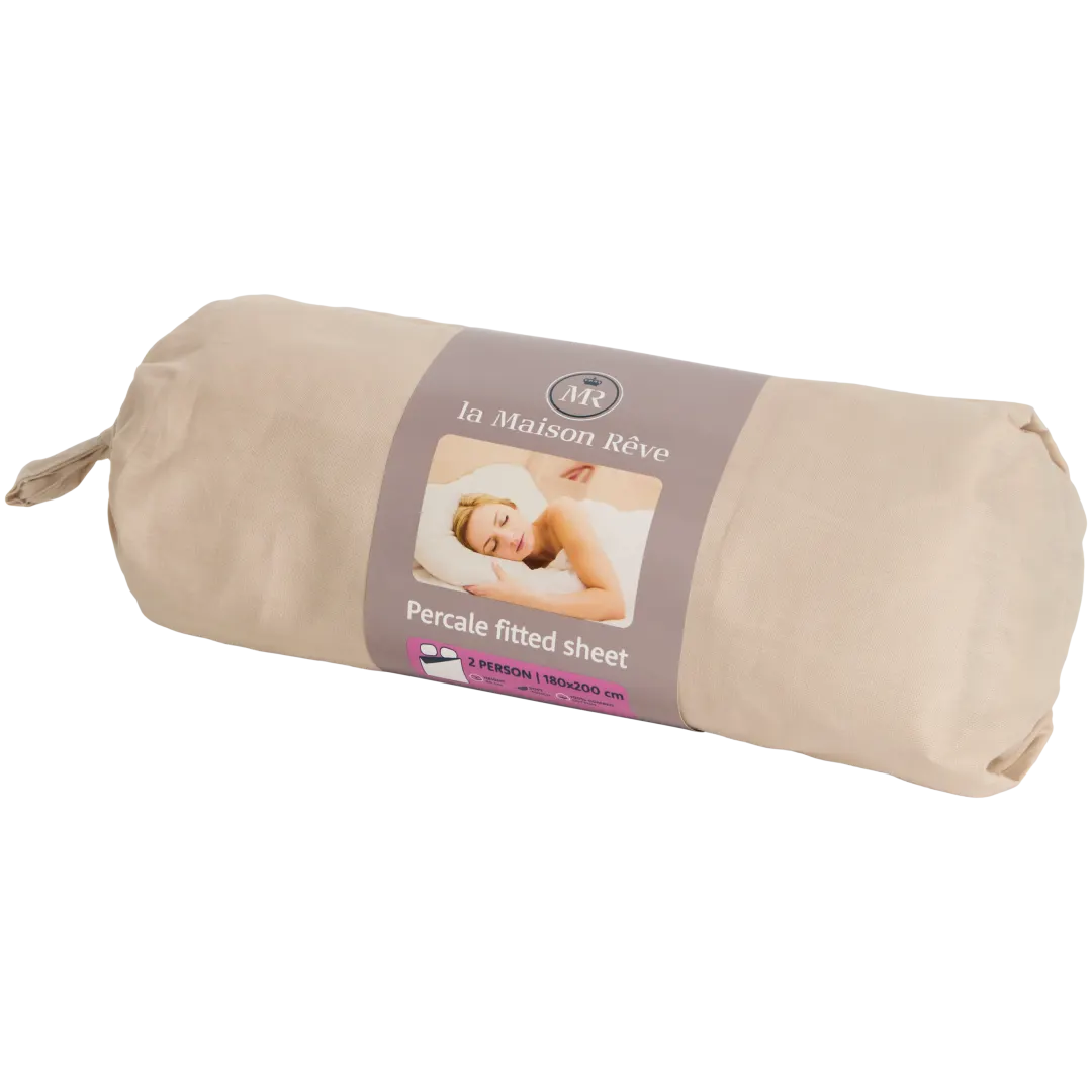 Drap-housse en percale de coton La Maison Rêve