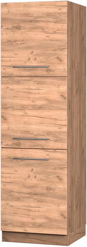 Vicco Herdumbauschrank Fame-Line, Goldkraft Eiche, 60 cm