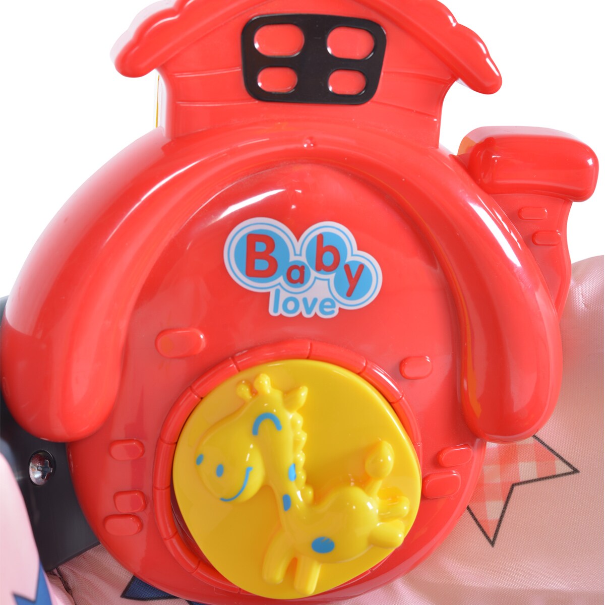 Moni Musikmobile 35601, drehbares Mobile, Spielzeug, Musik, Licht, Fernbedienung