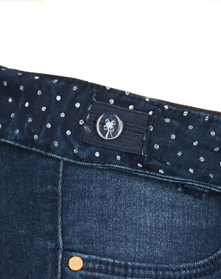 Jeans-Hose NKFPOLLY Skinny Fit in dark blue denim
