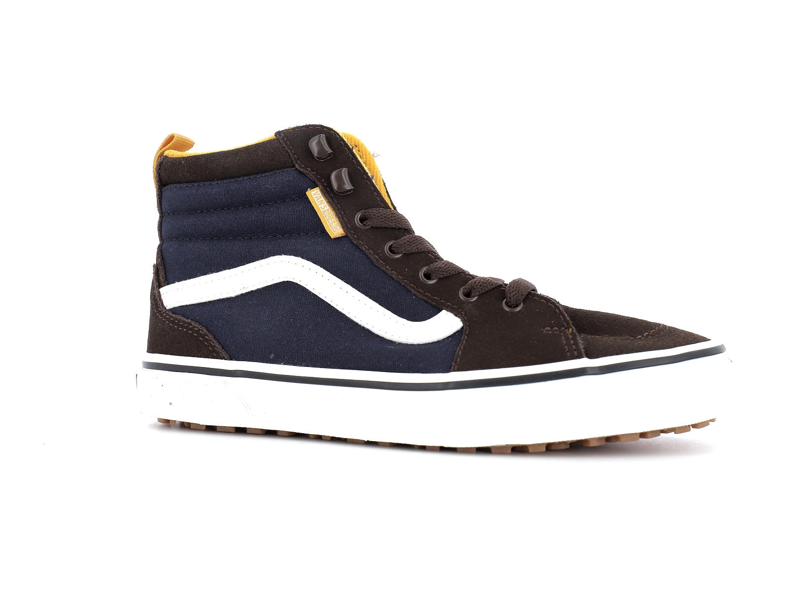 Vans-YT FILMORE HI VANS GUARD Matières combinées Marron Bleu