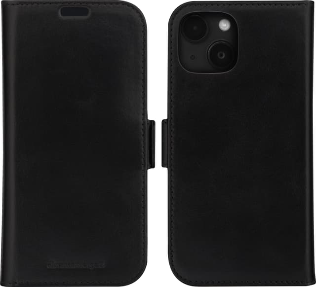 Dbramante1928 Lynge iPhone 15 pungetui (sort)