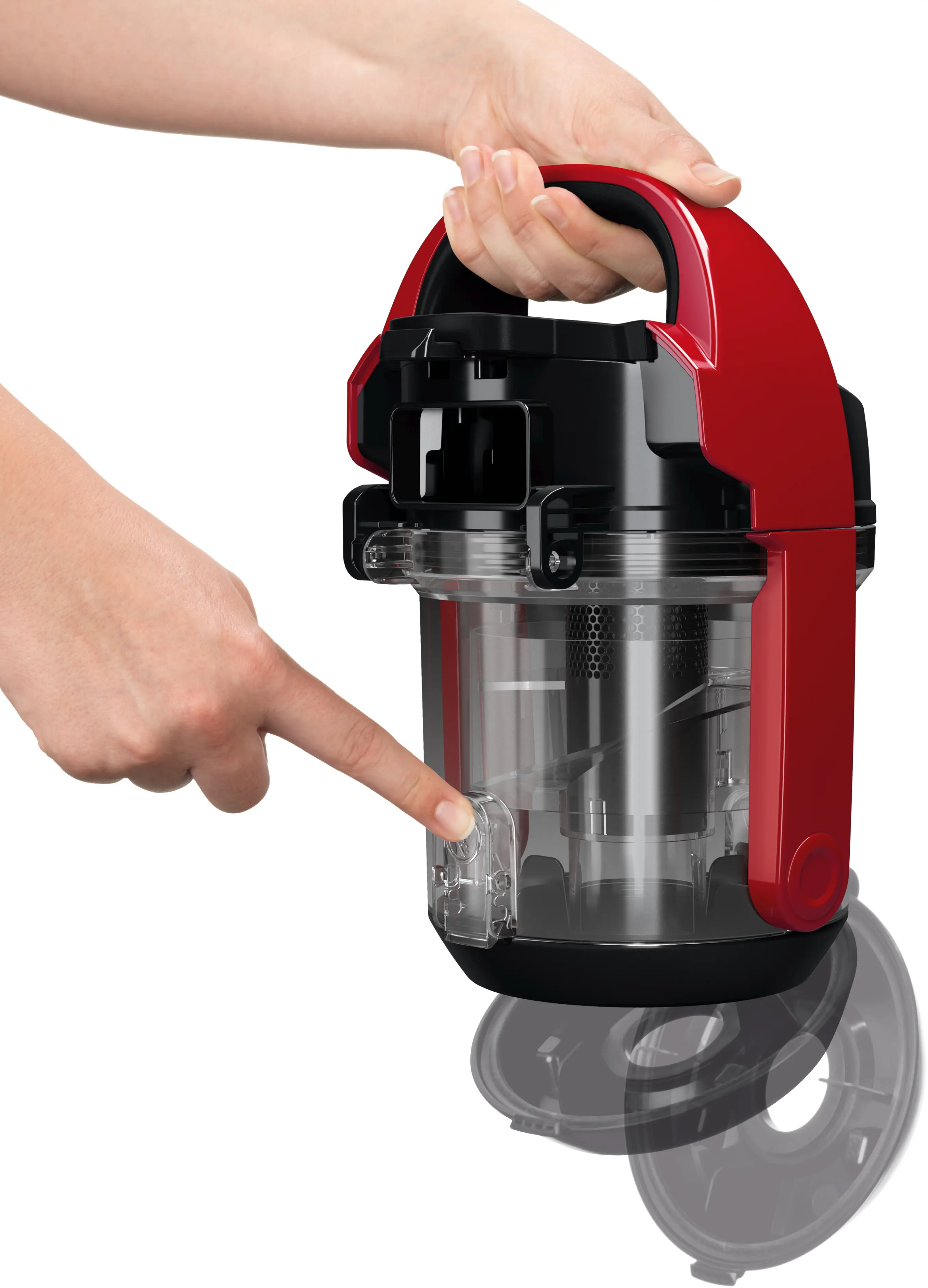 Serie 2 Stofzuiger zonder zak Rood