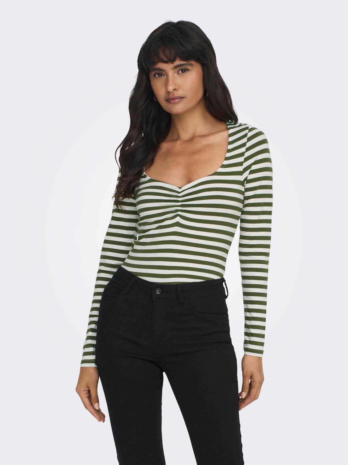 ONLFIFI Top Winter Moss