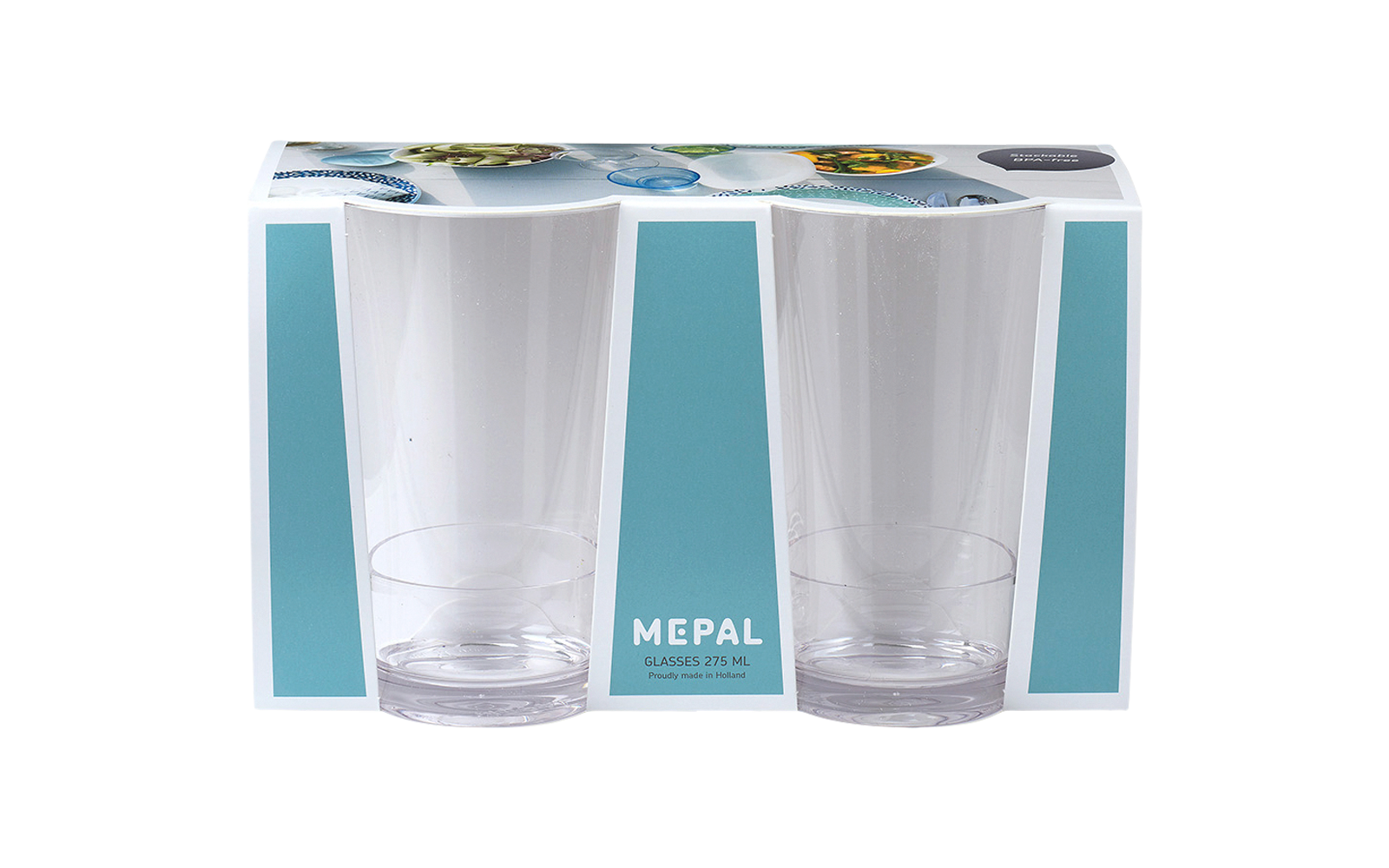 Mepal Flow Kunststoffglas 2 Stück 200 ml