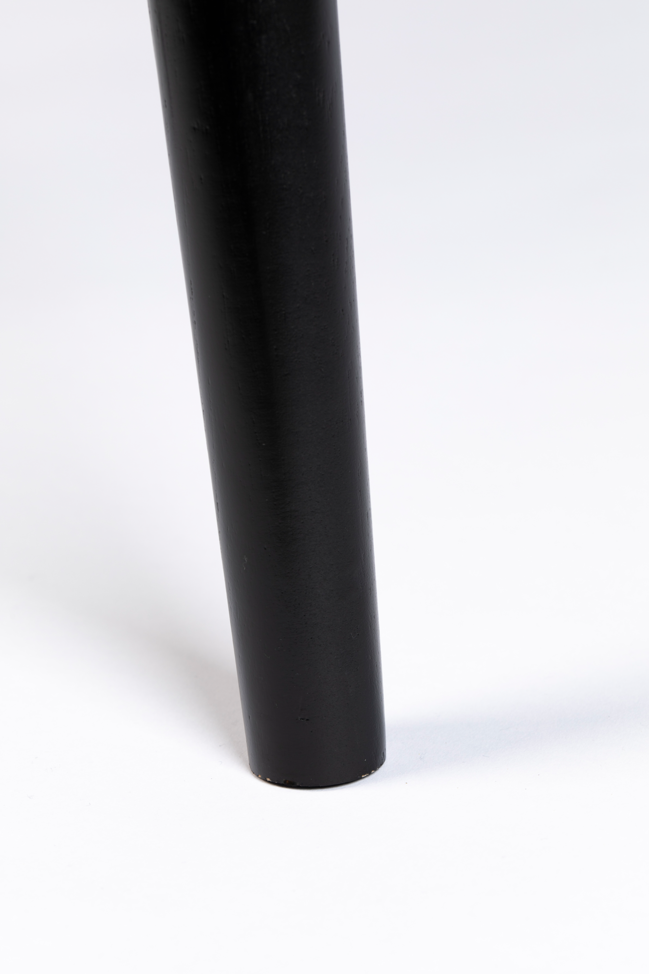 Eettafel Fabio zwart rond 100 cm