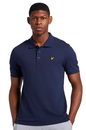 Lyle and Scott Donkerblauw Polo SP400VOG-Z99 kopen