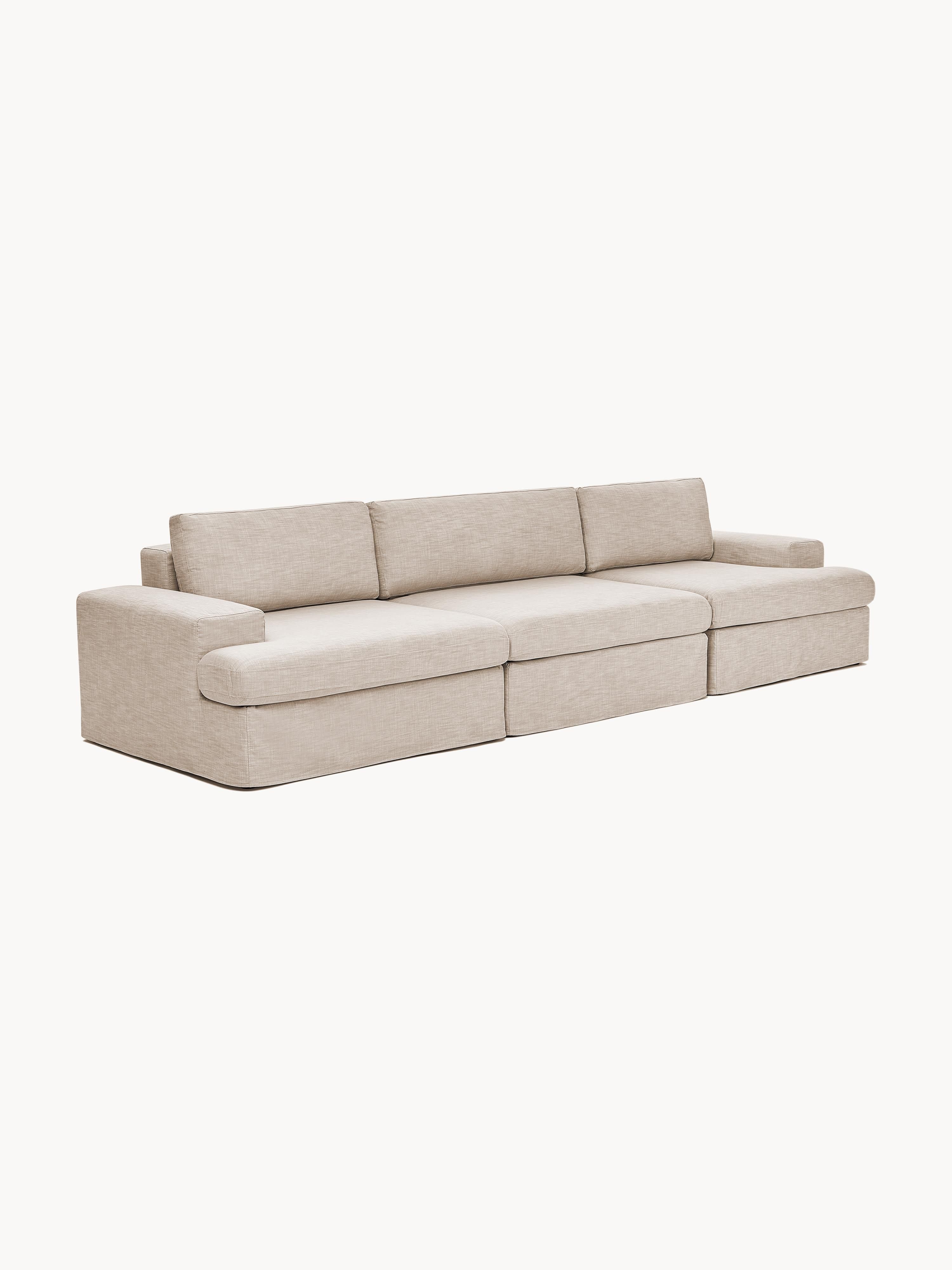 Modulaire bank Russell (4-zits) met afneembare hoezen
