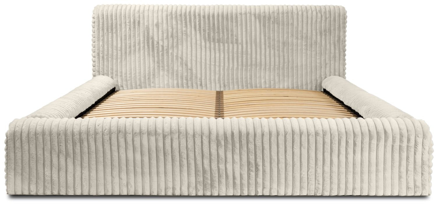 Trae Mobler Hana 180 x 200 cm Gestoffeerd Bed Creme