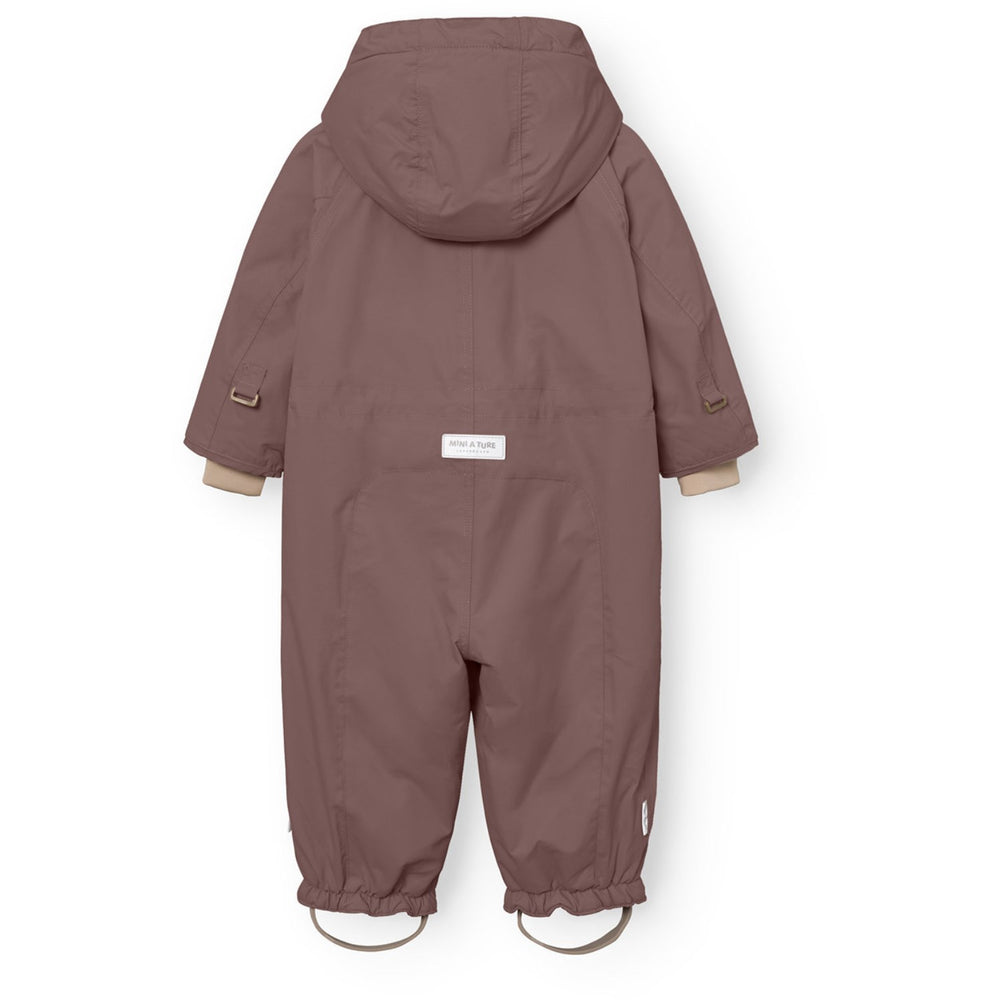 Køb Mini A ture Peppercorn Plum Matwisti Fleece Lined Snowsuit. GRS