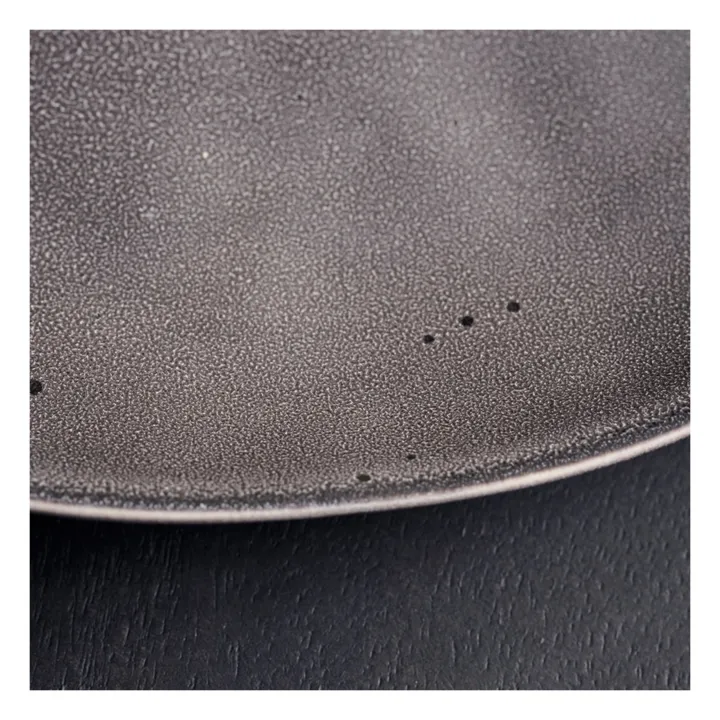 House Doctor Assiette Rustic en grès  | Gris foncé