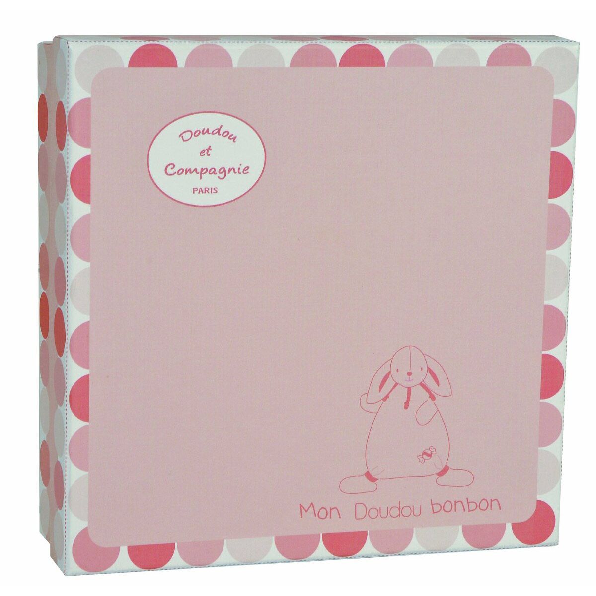 Lapin Bonbon - Doudou rose