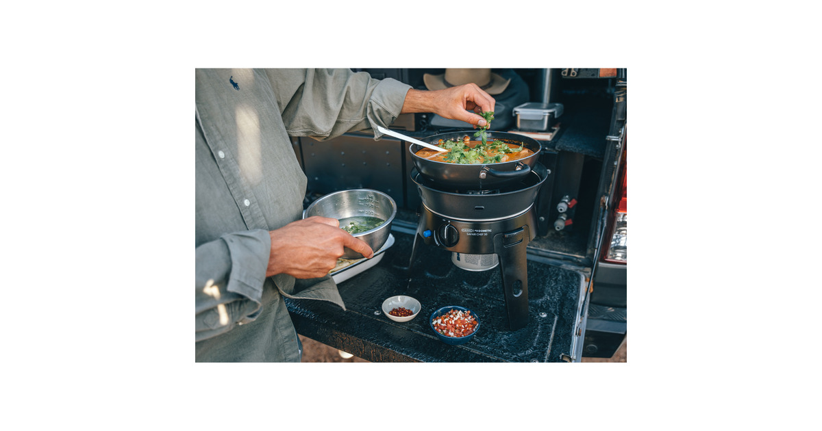 CadacSafari Chef 30 LP Deluxe gasbarbecue  (ø 30 cm)