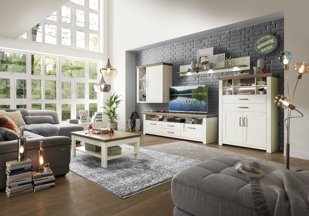 Set one by Musterring Highboard SET ONE YORK