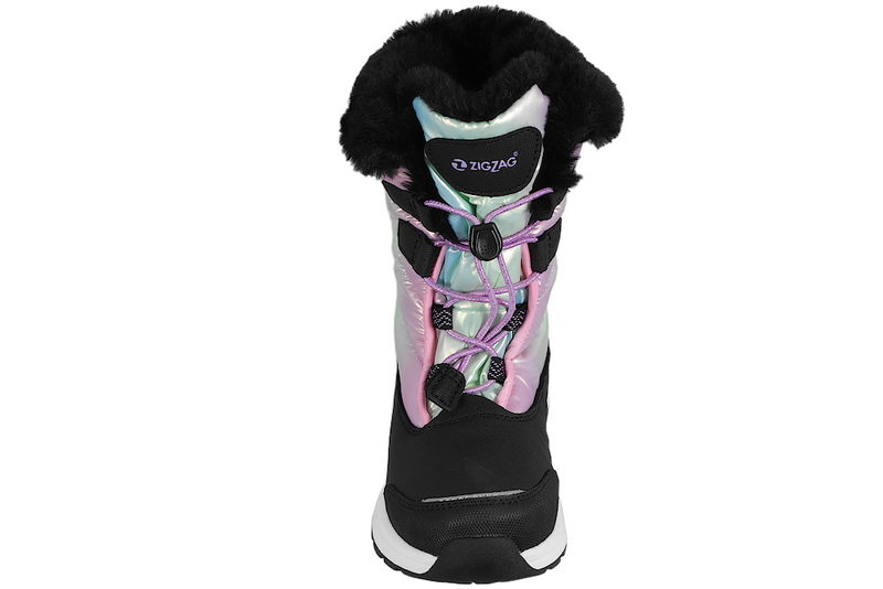 ZIGZAG RASBELL KIDS BOOT WP STØVLE I SORT TEKSTIL