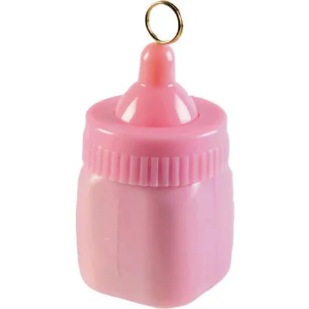 amscan Ballongewicht in Babyfläschchenform, pink, 80 g