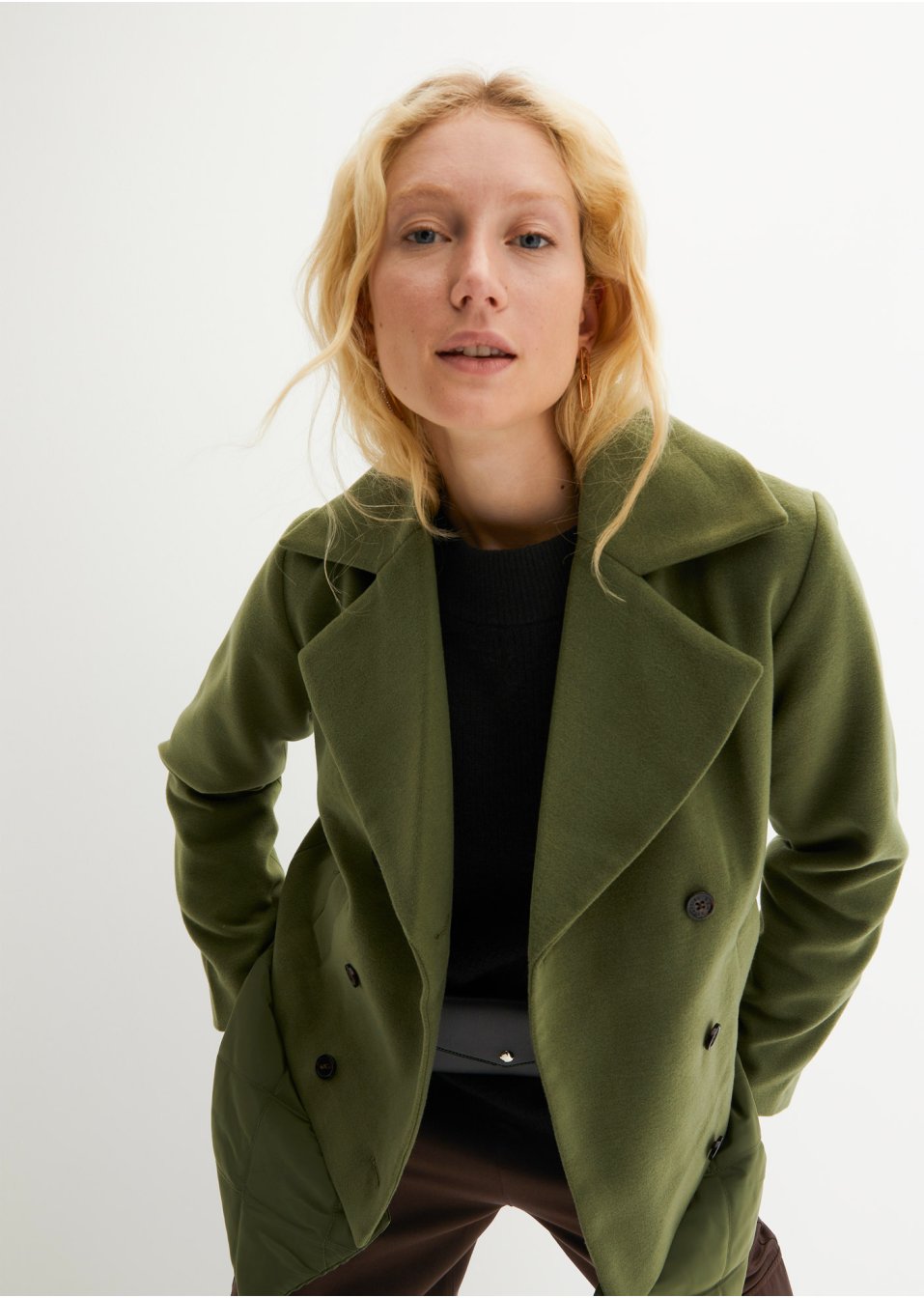 Veste blazer matelassée