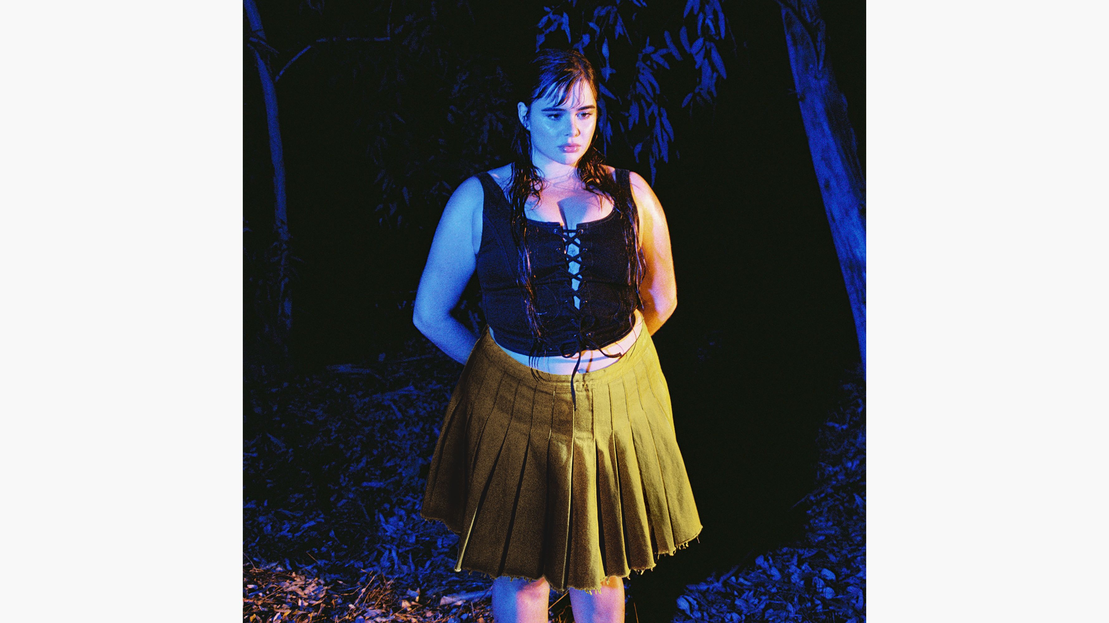 Jupe Levi's® x Barbie Ferreira - The Candy Shop - Jaune