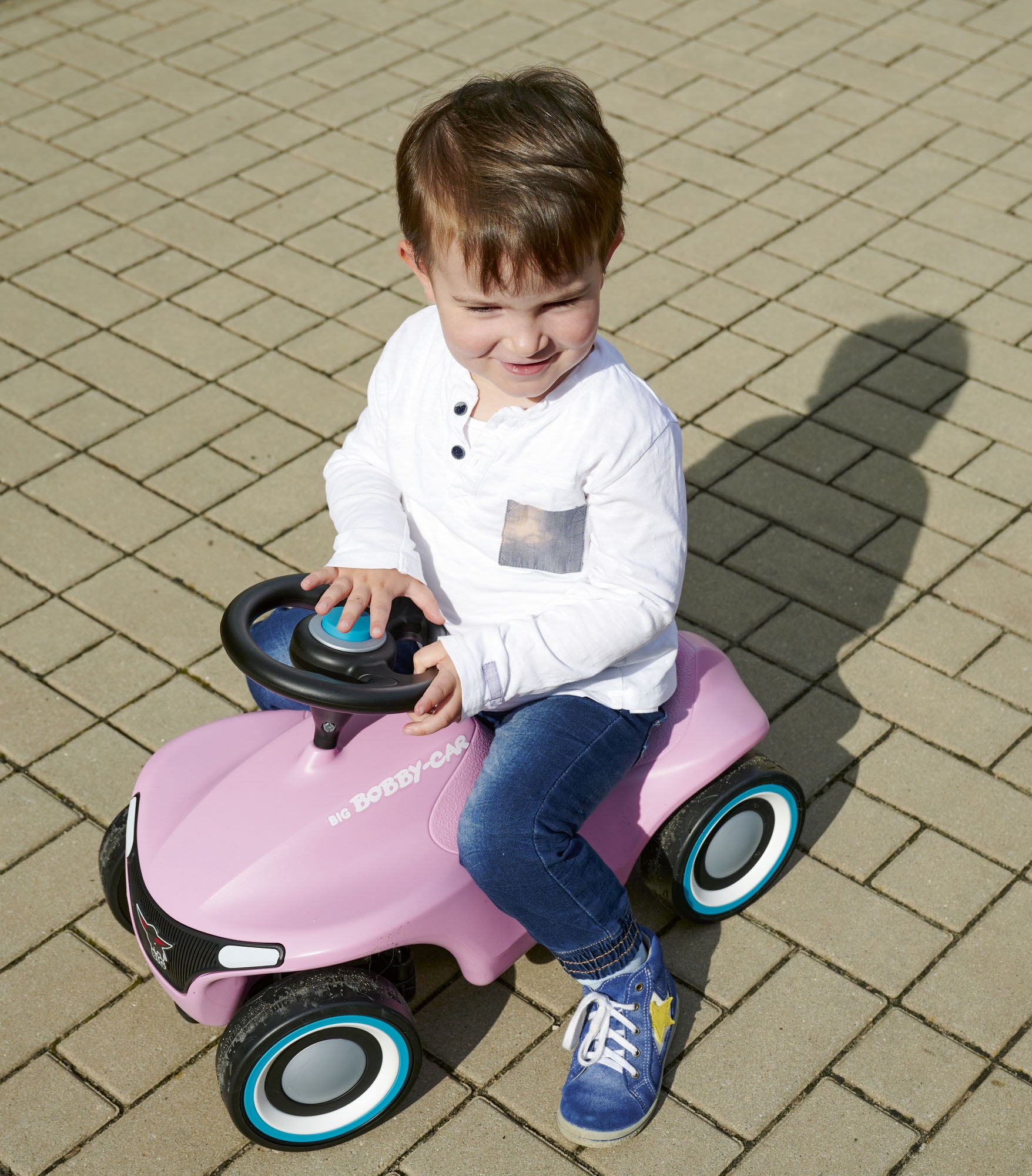 BIG Rutscherauto »BIG Bobby-Car-Neo Rosé« Made in Germany
