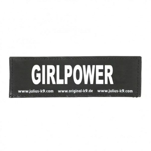 Patch de velcro Julius K9 para coleira e peitoral, preto