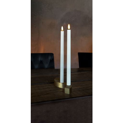 Sirius Sille Krone 2-pak LED-Lys, Hvid, 2x35 cm