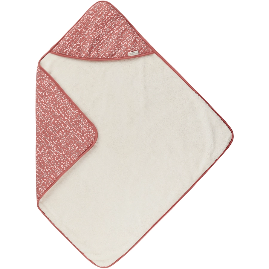 Noppies Wickeltuch Teddy Fancy Dot 100x100 cm Brick Dust