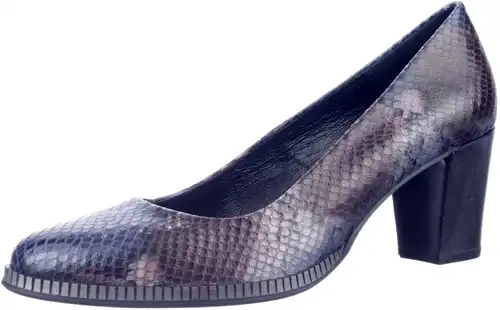 2475 JHAY BLAUW MULTI - maat 44 pump blauw multi - maat 44 Calandschoen