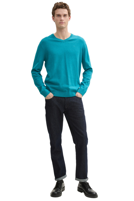 Tom Tailor blauwe heren trui