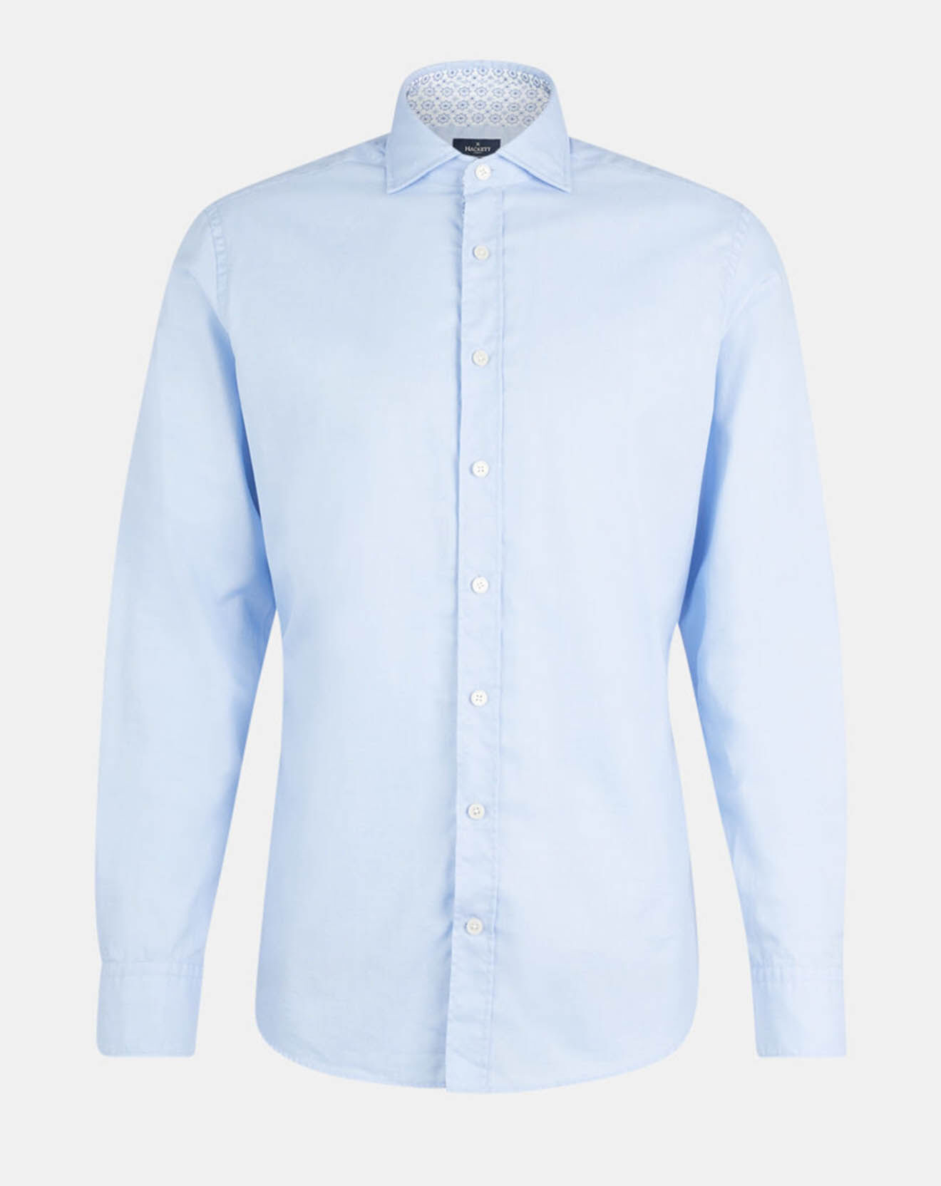 Hackett London Chemise Slim Fit Oposit Arabesk bleu clair