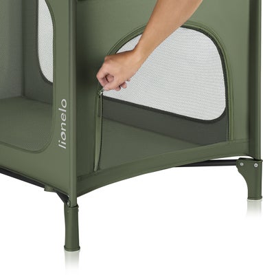 Lionelo JASMIN EASY FOLD Reiseseng, Green Olive