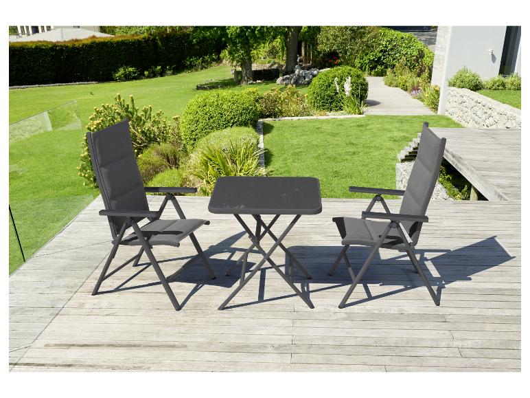 Inklapbare aluminium tuintafel Houston