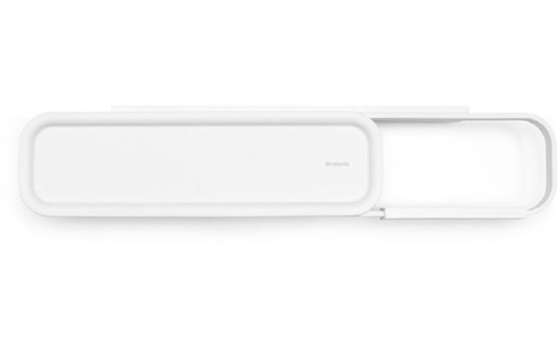 Toilettenpapierhalter Mindset mit Ablage WeissWC-Papierhalter aus recyceltem Material