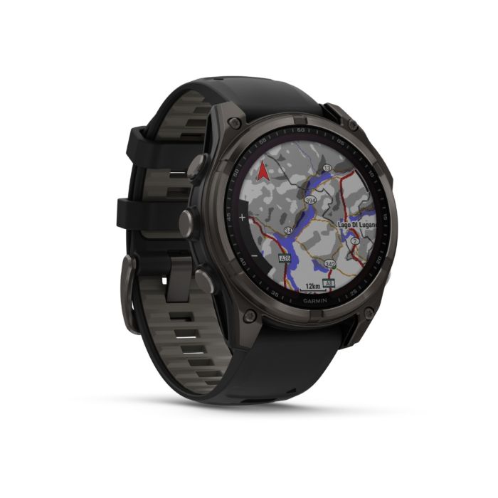 Garmin Unisex Ure fēnix® 8 - 51 mm Solar Sapphire Sort