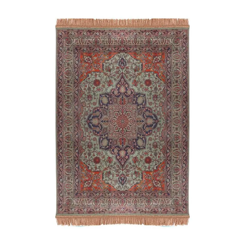 Tier Vloerkleed Manami - Groen - Viscose - 160 x 230cm