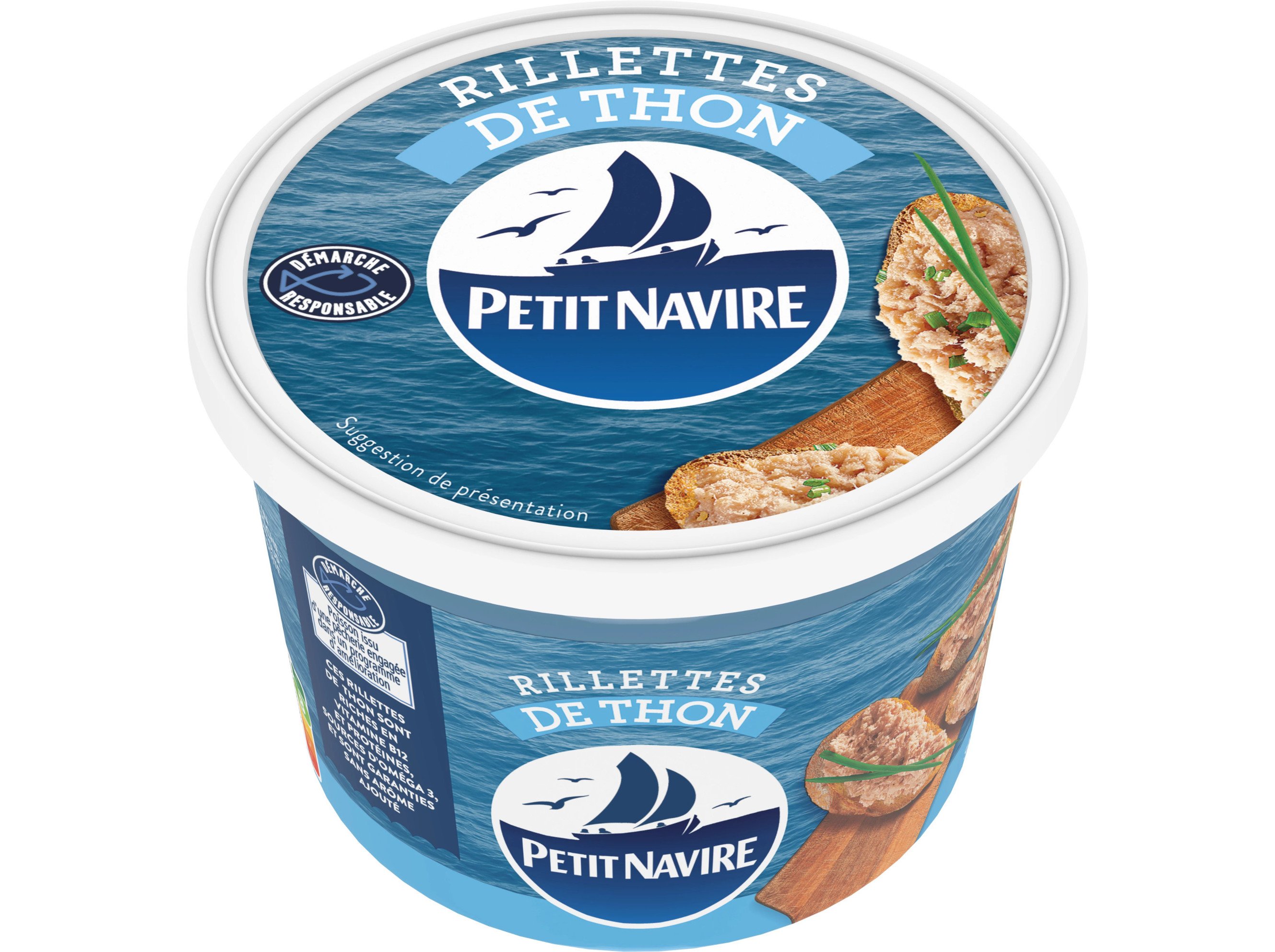 RILLETTES DE ATUM PETIT NAVIRE 220G