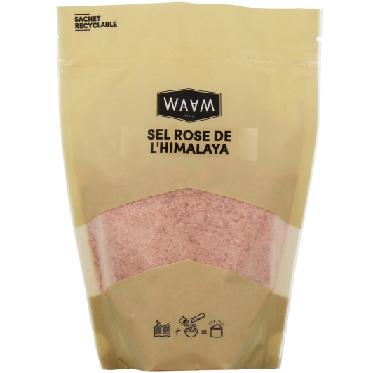 Sel rose de l'Himalaya Waam - Visage, corps et cheveux