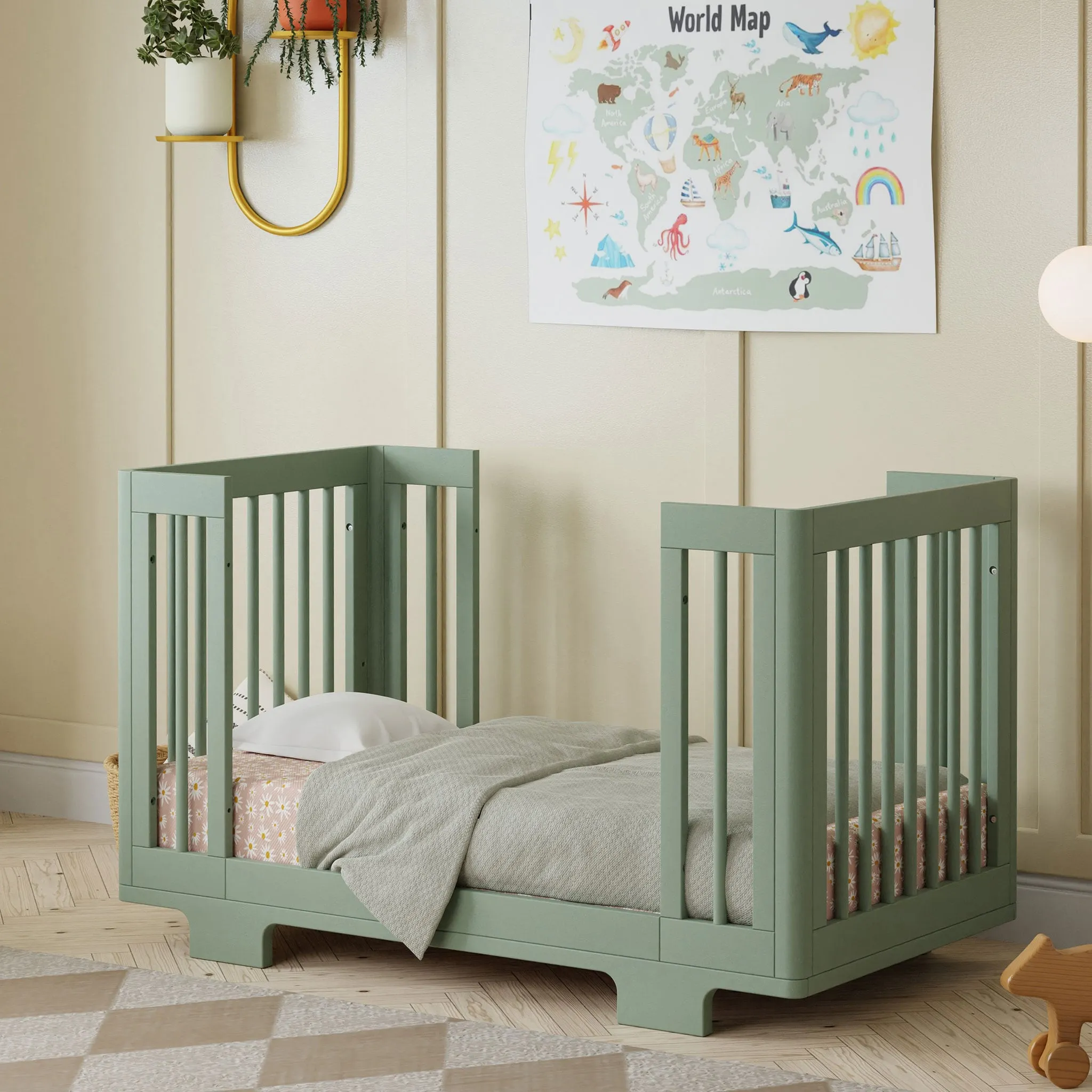 Babyletto Couchette Convertible 8 en 1 Yuzu  - Sauge