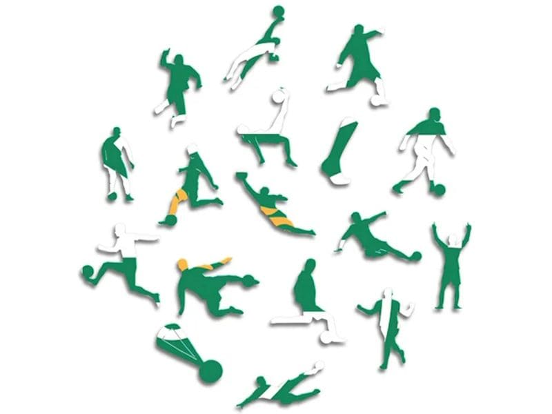 Iconic Puzzle Sporting CP – Logo Offizielles Holzpuzzle, Grösse M