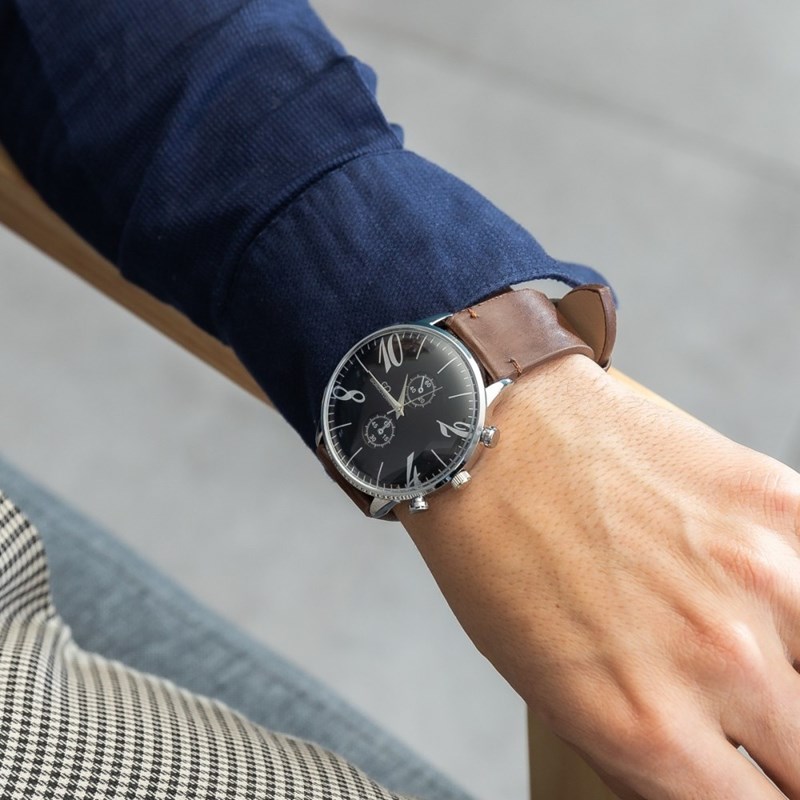 Magnqifique Montre Homme Chocolat GIORGIO