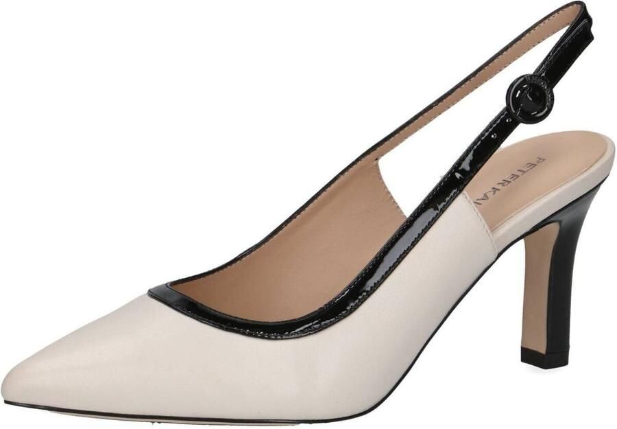 PETER KAISER Slingbacks Dames 79640l Maat: 35 5 Materiaal: Leer Kleur: Wit