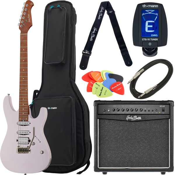 Harley Benton Fusion-III HSS Roasted Bundle