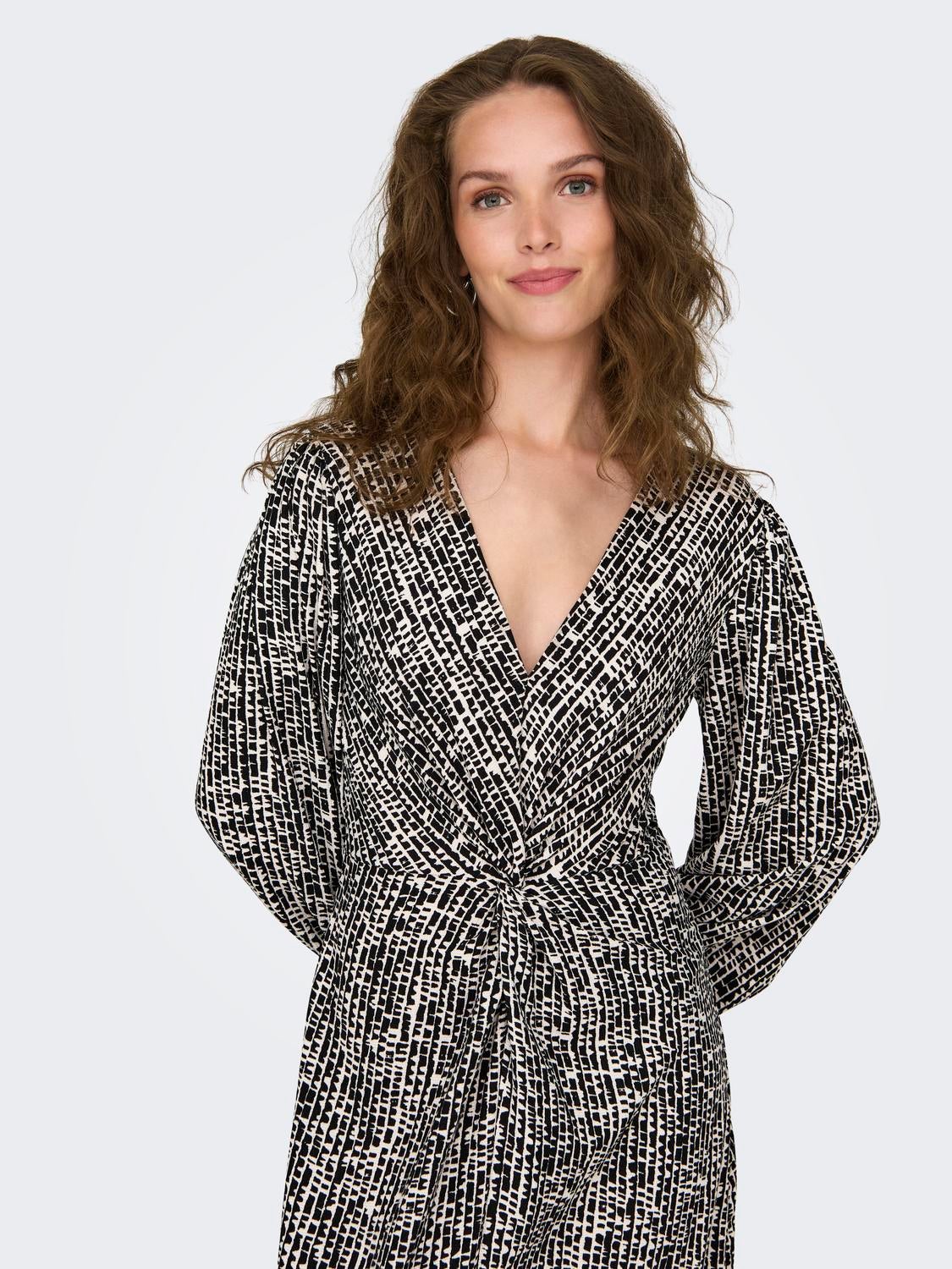 JDYJULIA Langes Kleid Eggnog
