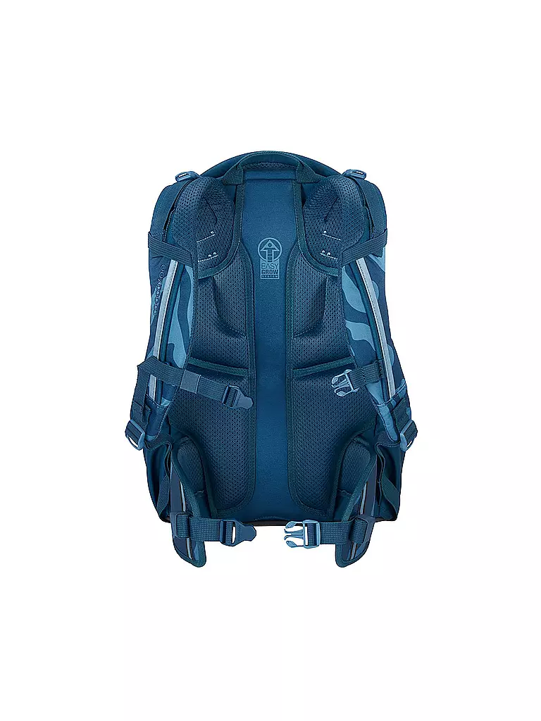 COOCAZOO Schulrucksack MATE BREAKING WAVES blau
