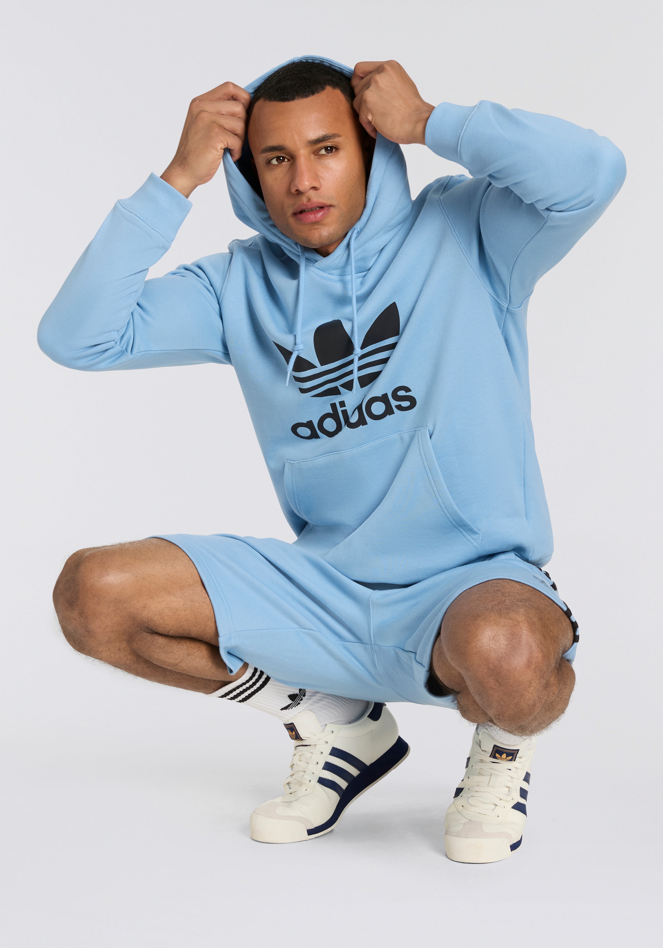 adidas Originals Shorts »3-STRIPE SHORT«  Drei Streifen Sweat Shorts aus weichem French-Terry Material
