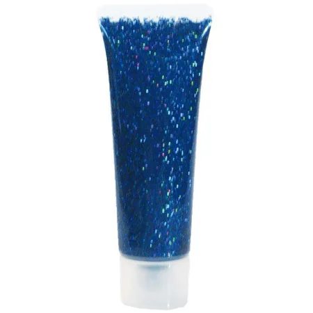 Eulenspiegel Glitzergel holographisch blau-Juwel, 18ml
