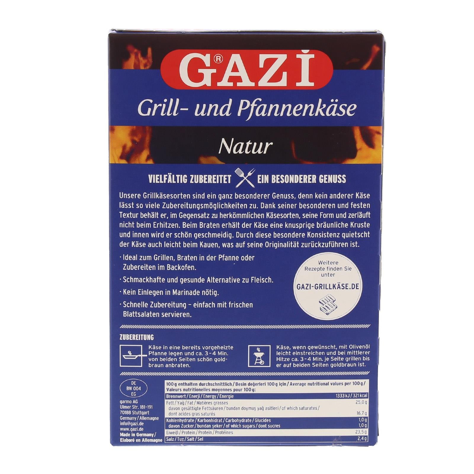 Gazi Grillkäse Natur